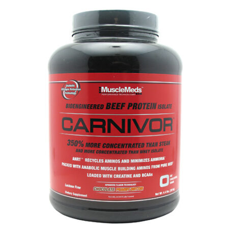 MuscleMeds Carnivor, Manteiga de amendoim de chocolate - 4.4 lbs