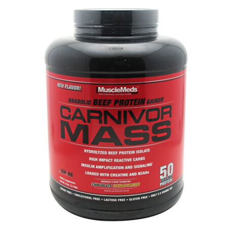 MuscleMeds, Carnivor™ Mass, Manteiga de Amendoim de chocolate - 2.72 Kg