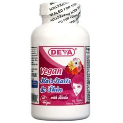 Deva Suporte Vegano Cabelo Unha Pele Biotina 90 Tabletes