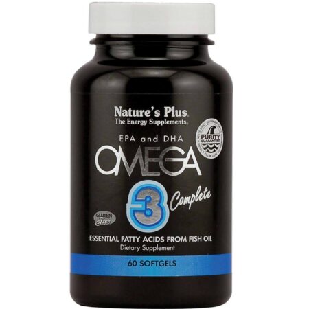 Nature's Plus, Omega 3 Completo - 60 Cápsulas em Gel