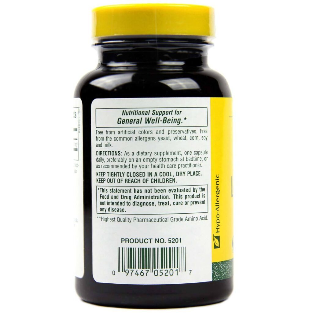 Nature's Plus L-Arginina 500 mg - 90 Cápsulas Vegetarianas: Energia e Vitalidade - Imagem 3