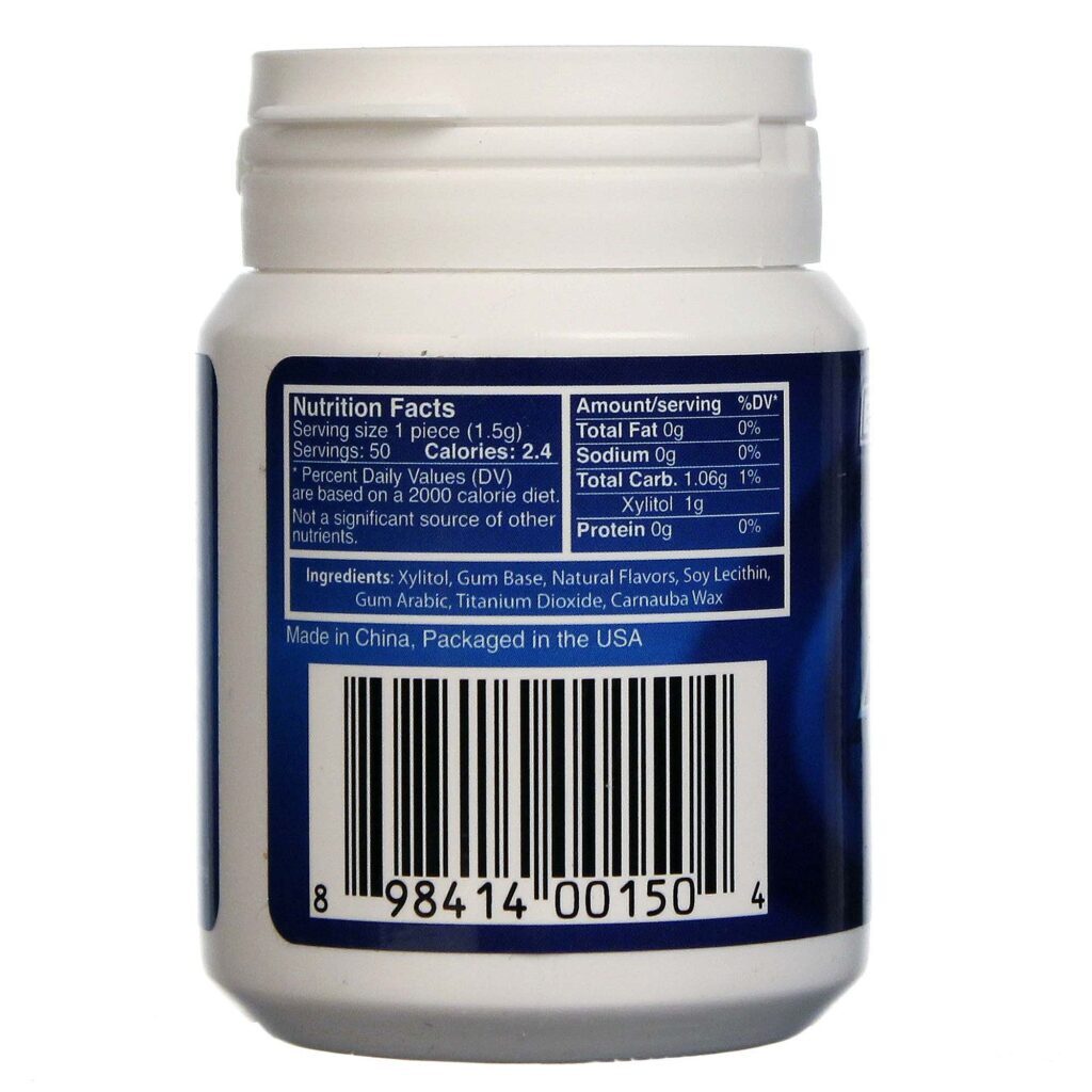 Epic Dental Goma de Xilitol Hortelã-Pimenta - 50 Unidades para Saúde Bucal - Imagem 2