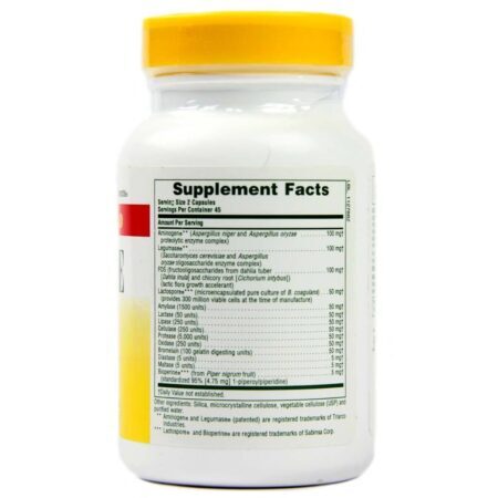 Nature's Plus Acti-Zyme 90 Cápsulas Vegetarianas - Enzimas Digestivas - Imagem 2