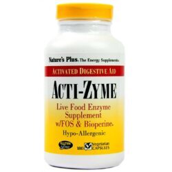 Nature’s Plus Acti-Zyme 180 Cápsulas Vegetarianas: Potencialize Sua Digestão