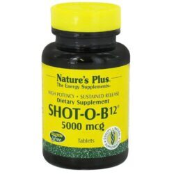 Nature's Plus Shot-O-B12® 5000 mcg: Energia e Vitalidade com Liberação Prolongada no Brasil