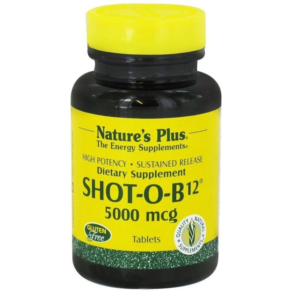 Nature's Plus Shot-O-B12® 5000 mcg: Energia e Vitalidade com Liberação Prolongada no Brasil