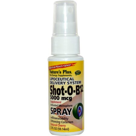 Nature's Plus, Shot-O-B12 Spray - 59.14 ml