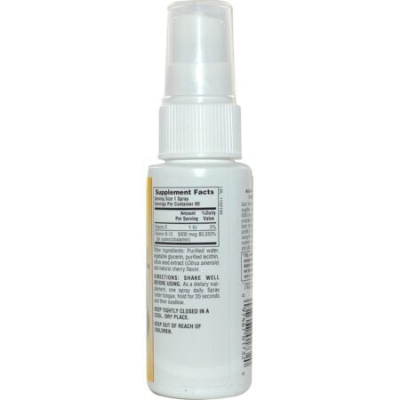 Nature's Plus Shot-O-B12 Spray 59.14 ml: Energia e Bem-Estar Completo - Imagem 2