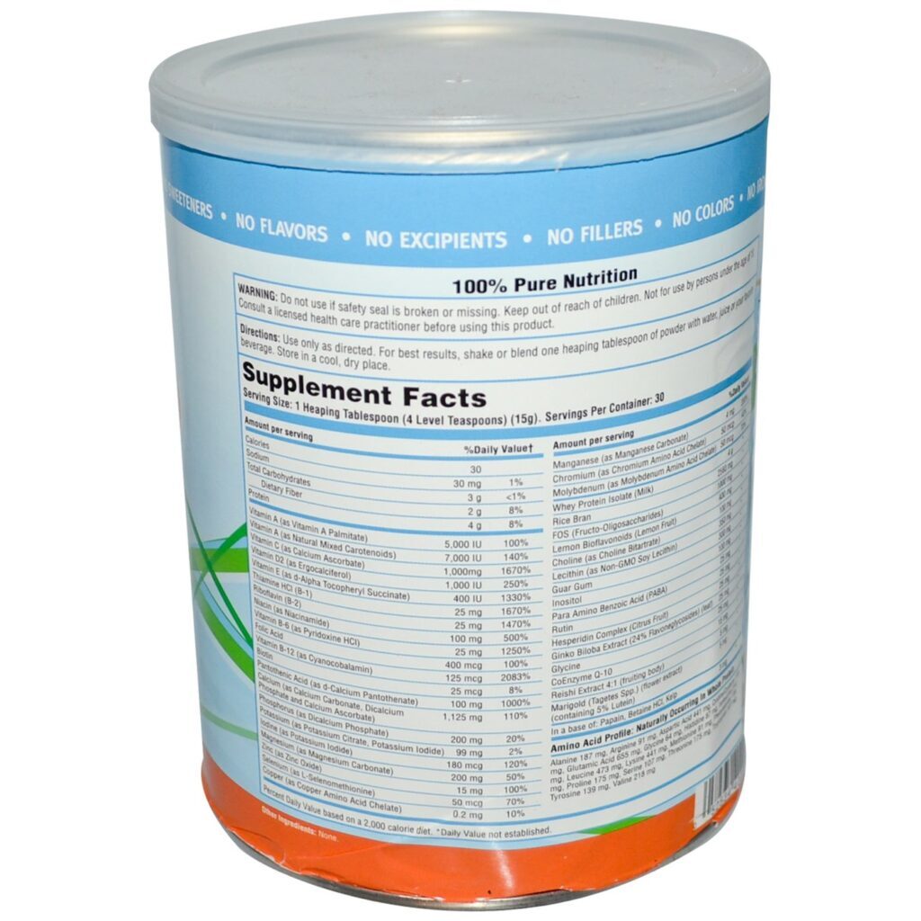 All One Idosos Activos Unflavored 15,9 oz (30 Doses Diárias) - Sua Fonte Completa de Vitalidade - Imagem 2