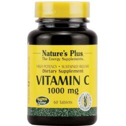 Nature's Plus Vitamina C 1000mg com Rosa Mosqueta - 60 Tabletes: Imunidade e Pele Radiante no Brasil
