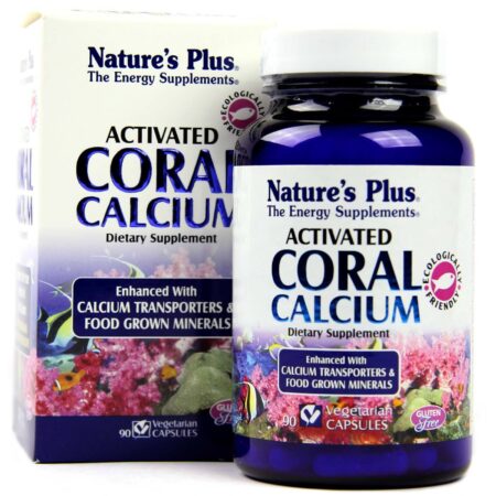 Nature's Plus, Cálcio Coral Ativado 345 mg - 90 Cápsulas Vegetarianas - Image 4