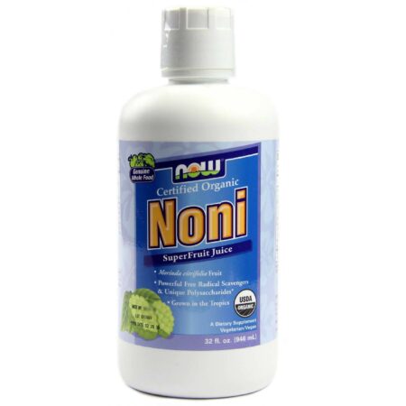 Now Foods, Suco de Noni Superfruit Tonic, Orgânico - 946 ml