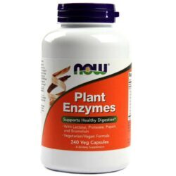 Now Foods Plant Enzymes 240 Cápsulas Vegetarianas: Digestão Otimizada