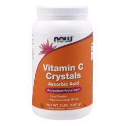 Now Foods Cristais de Vitamina C - 1.361g: Imunidade e Antioxidante Poderoso para Você