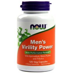 Now Foods Poder da Virilidade Masculino - 120 Cápsulas: Energia e Vitalidade