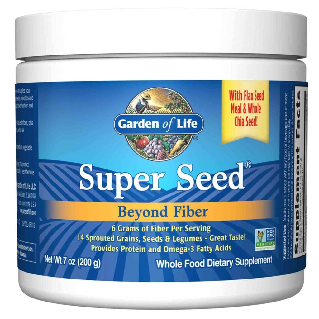 Garden of Life Super Seed® Mix de Sementes - 200g: Nutrição Completa para o Seu Dia