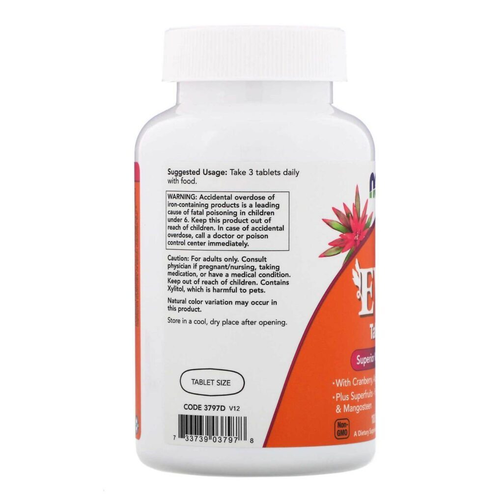 Now Foods Eve Multivitamínico para Mulheres - 180 Tabletes: Saúde Essencial Completa - Imagem 2