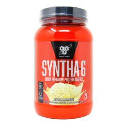 BSN Syntha-6 Whey Protein Isolado e Concentrado Sabor Sorvete de Baunilha 1,32 Kg