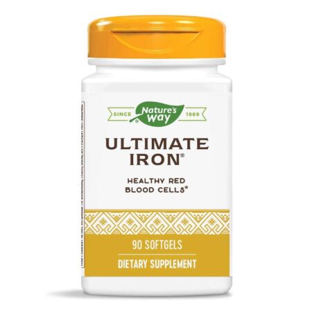 Enzymatic Therapy, Ultimate Ferro® - 90 Cápsulas em Gel