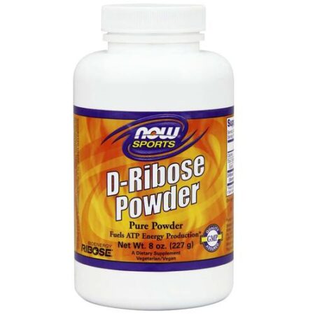 Now Foods, D-Ribose Puro em Pó - 227 g