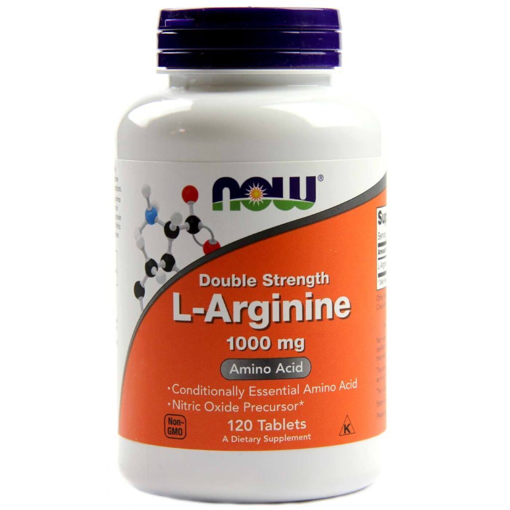 Now Foods L-Arginina 1000mg - 120 Tabletes: Energia e Desempenho para Você no Brasil