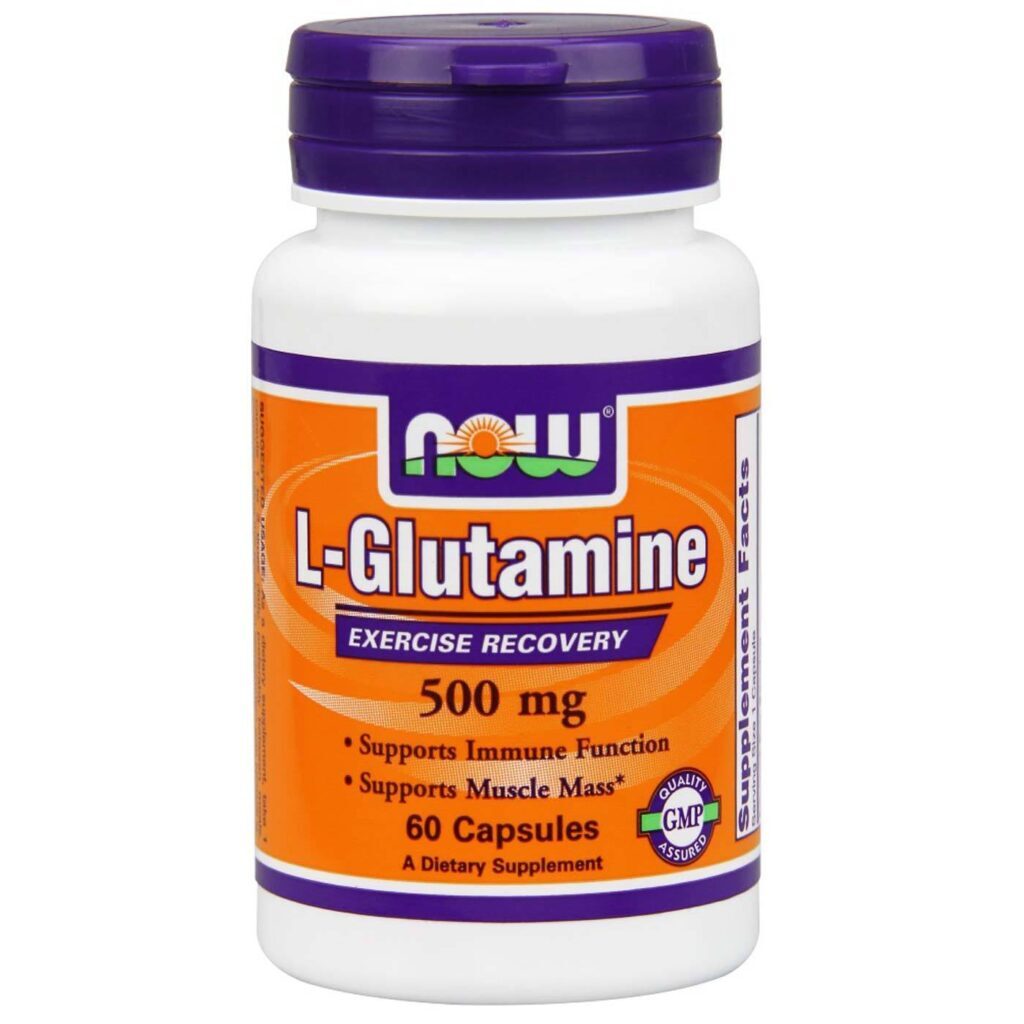 Now Foods L-Glutamina 500 mg - 60 Cápsulas: O Impulso para sua Recuperação Muscular e Bem-Estar Intestinal