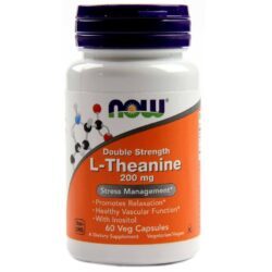 L-Carnitina 200mg Dupla Força Now Foods 60 Cápsulas Vegetarianas | Energia e Metabolismo