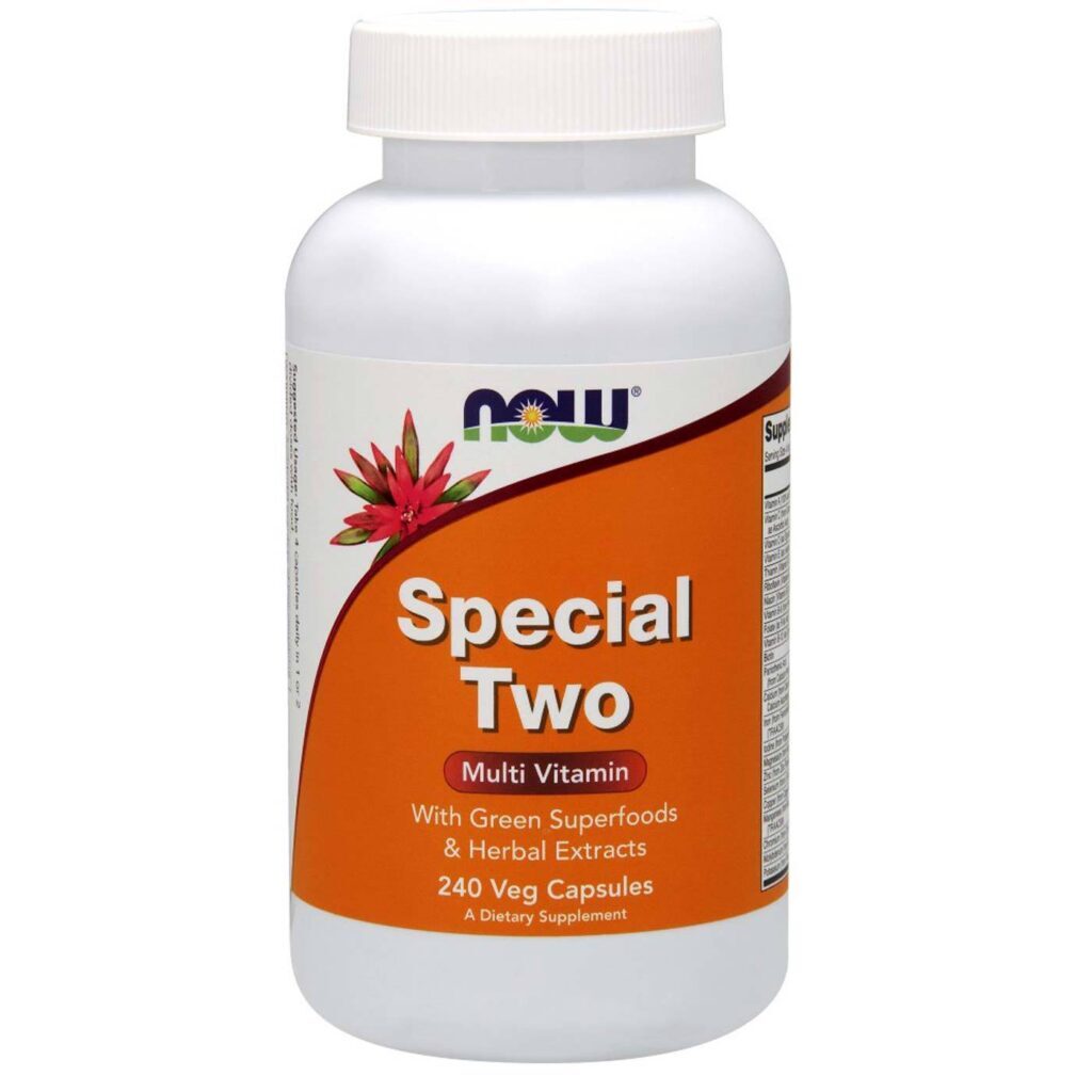 Now Foods Special Two Multivitamínico Vegetariano - 240 Cápsulas