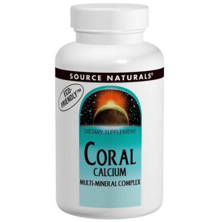 Source Naturals Cálcio Coral Multi-Mineral 240 Tabletes