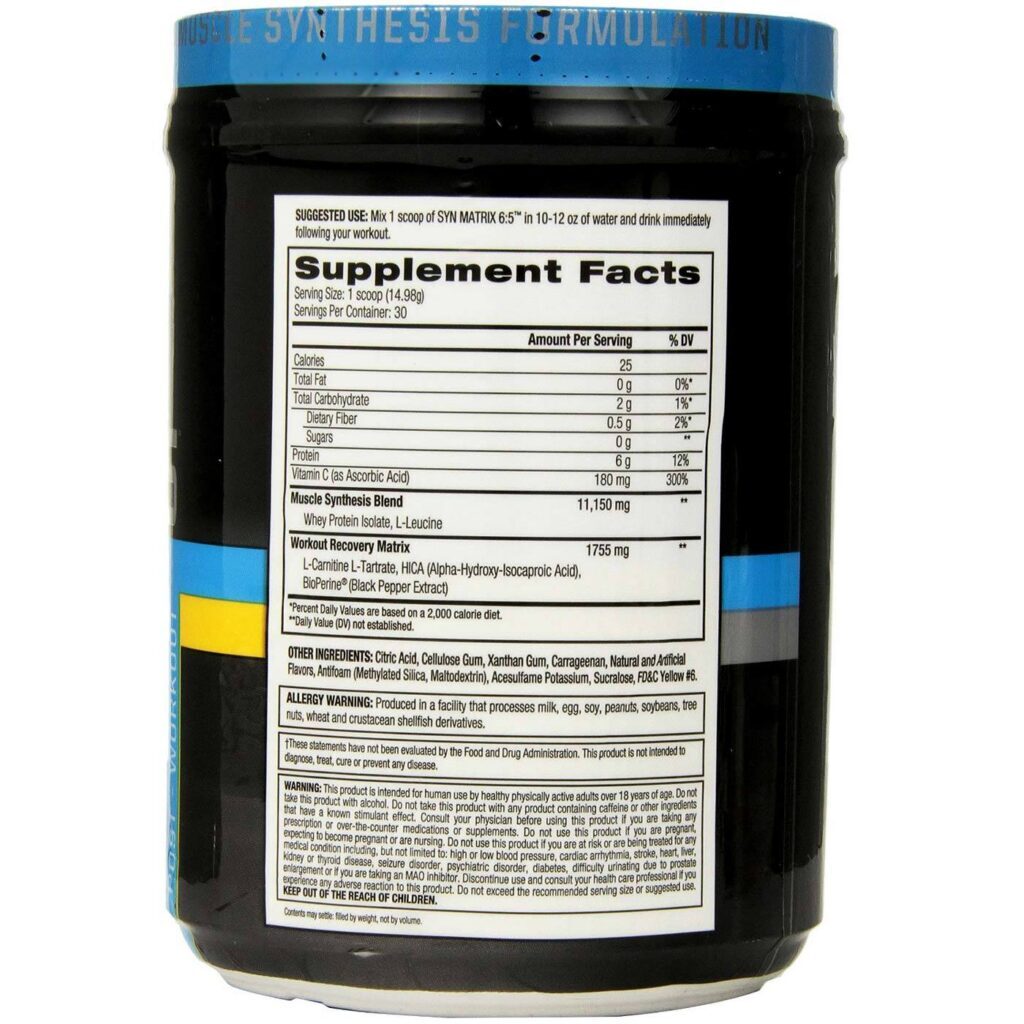 Champion Performance Syn Matrix 6:5, Mix Proteico Culpado - 450g - Imagem 2