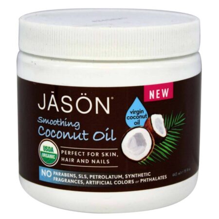 Jason Natural Cosmetics, Smoothing de Óleo de Coco - 443 ml