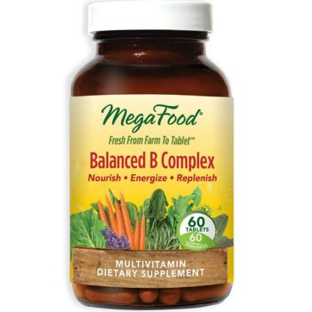 MegaFood Balanced B Complexo - 60 Tabletes