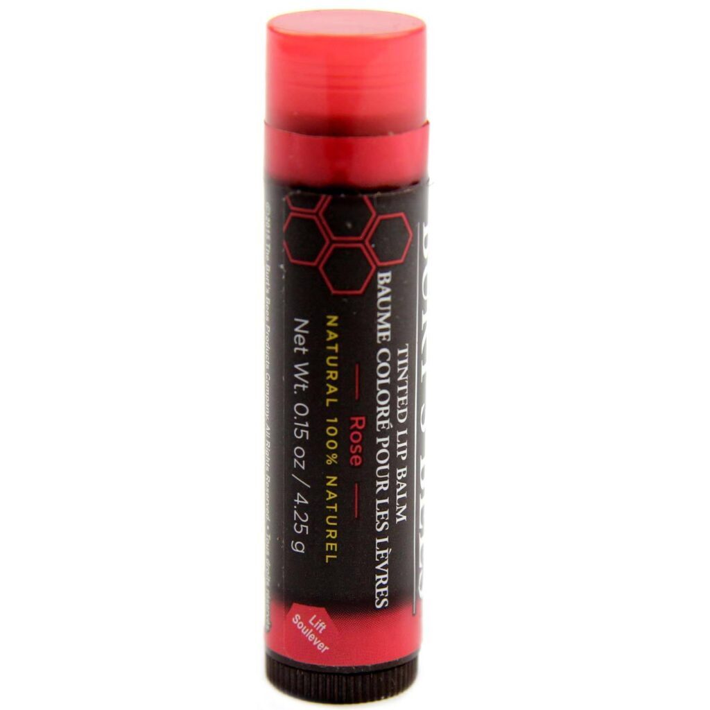 Burt's Bees Bálsamo Vermelho Rosa 4.25g - Cuidado e Proteção Labial Natural - Imagem 2