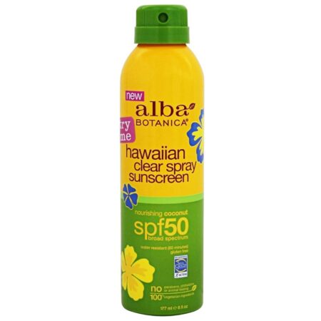 Alba Botanica, Protetor Solar Spray Hawaiian Clear, FPS 50 - 177 ml