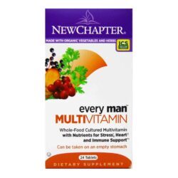 New Chapter Every Man - Multivitamínico Completo 24 Tabletes