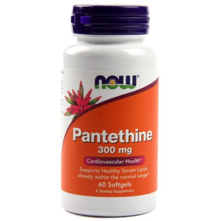 Now Foods, Pantetina 300 mg - 60 Cápsulas em Gel