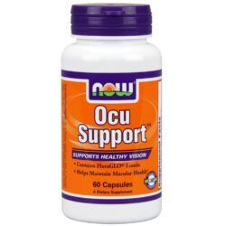 Now Foods Suporte Ocular com Flora GLO Luteína - 60 Cápsulas para Saúde da Visão