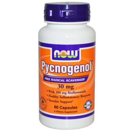 Now Foods, Pycnogenol 30 mg - 60 Cápsulas