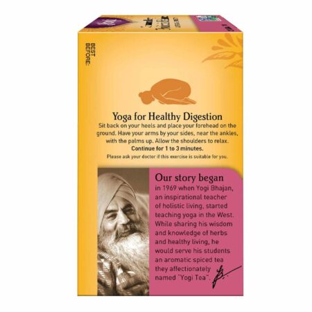 Yogi Tea Organic, Equilíbrio Probiótico da Especiaria com Canela - 16 Saquinhos de Chá - Image 3