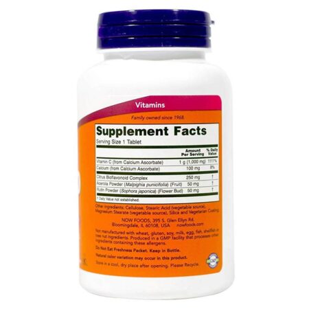 Now Foods C-1000 Complex Buffered 1000 mg 90 Tablets - Image 2