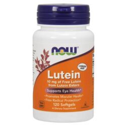 Now Foods Luteína 10 mg - 120 Cápsulas Gel: Saúde Ocular e Bem-Estar Visual