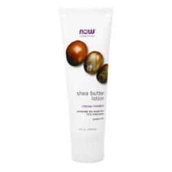Now Foods Loção Manteiga de Karité - 118ml (4 Oz) Hidratação Profunda