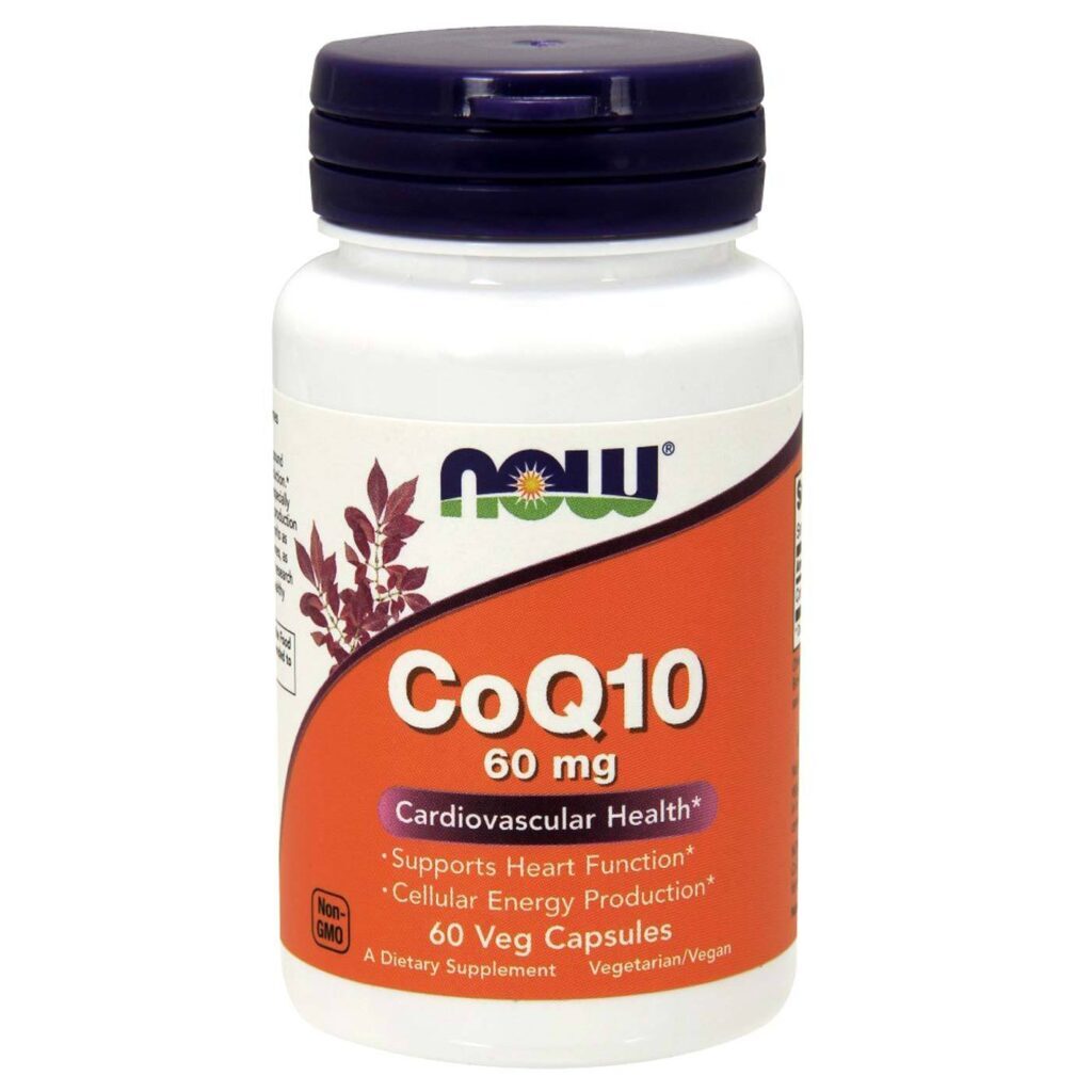 Now Foods CoQ10 60mg: Coenzima Q10 para Energia e Saúde Cardiovascular no Brasil