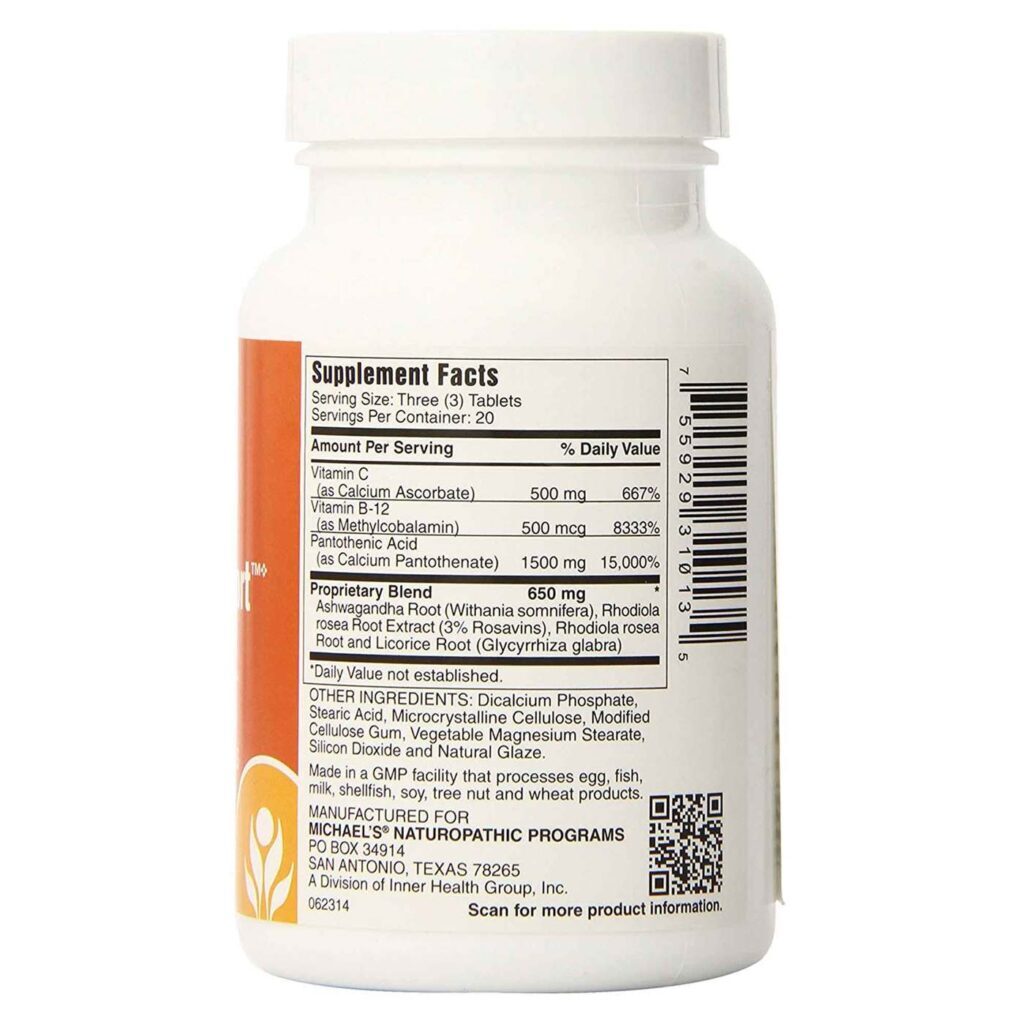 Michael's Suporte Adrenal Xtra Energia™ - 60 Tabletes: Vitalidade e Foco para o Seu Dia - Imagem 3