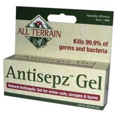 All Terrain, Antisepz™ Gel Antisséptico - 0,5 oz (16mL)