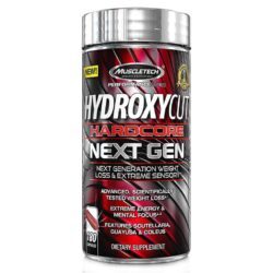 Hydroxycut Hardcore Next Gen MuscleTech 180 Cápsulas: Potencialize Seu Treino