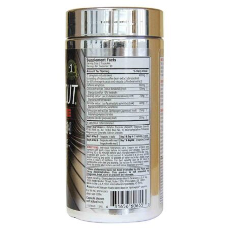 Hydroxycut Hardcore Next Gen MuscleTech 180 Cápsulas: Potencialize Seu Treino - Imagem 2