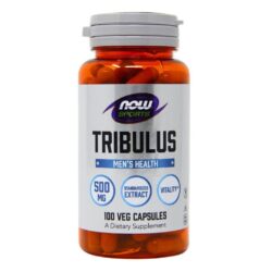 Tribulus Terrestris Now Foods 500mg - 100 Cápsulas com 45% Saponinas