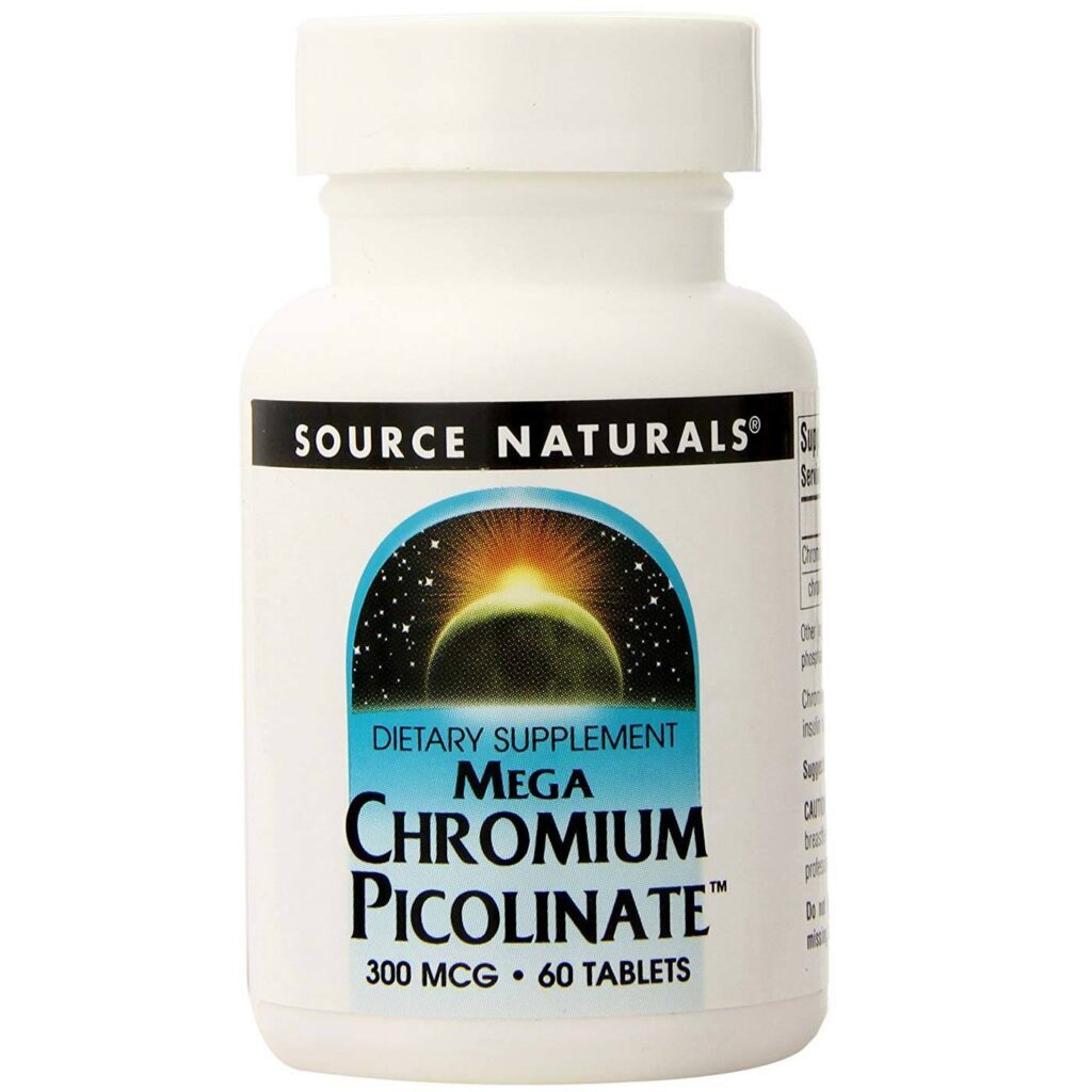 Picolinato de Cromo 300mcg Source Naturals: Controle de Açúcar e Mais Energia no Brasil