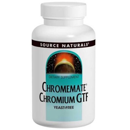 Source Naturals ChromeMate Chromium GTF 240 Tabletes